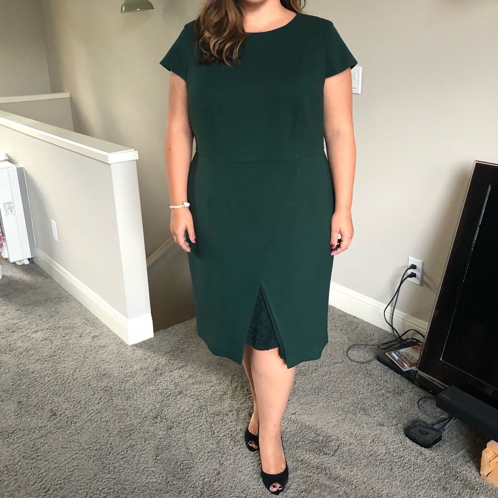 Tulip Hem Vince Camuto Sheath Dress